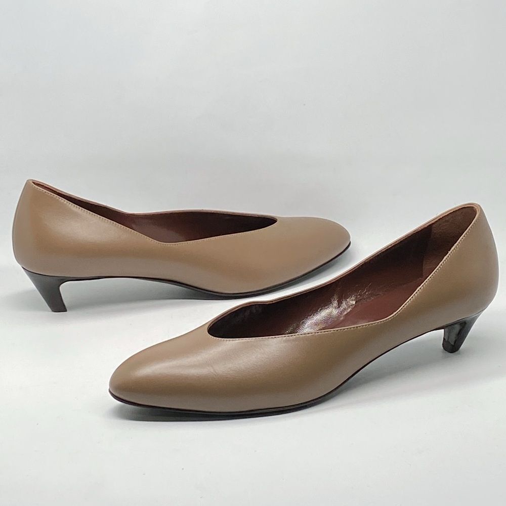 The Row Almond Leather Pump size 37.5 - Picture 8 of 13